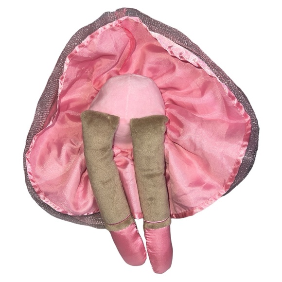 Spark Create Imagine Ballerina Bunny Rabbit Plush Pink Tutu Rattle Baby Toy 16in - Picture 5 of 7